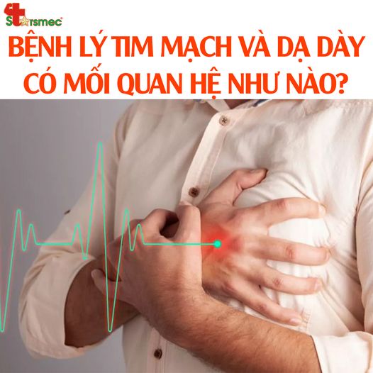 Bệnh lý TIM MẠCH và TRÀO NGƯỢC DẠ DÀY có mối liên kết với nhau như nào?