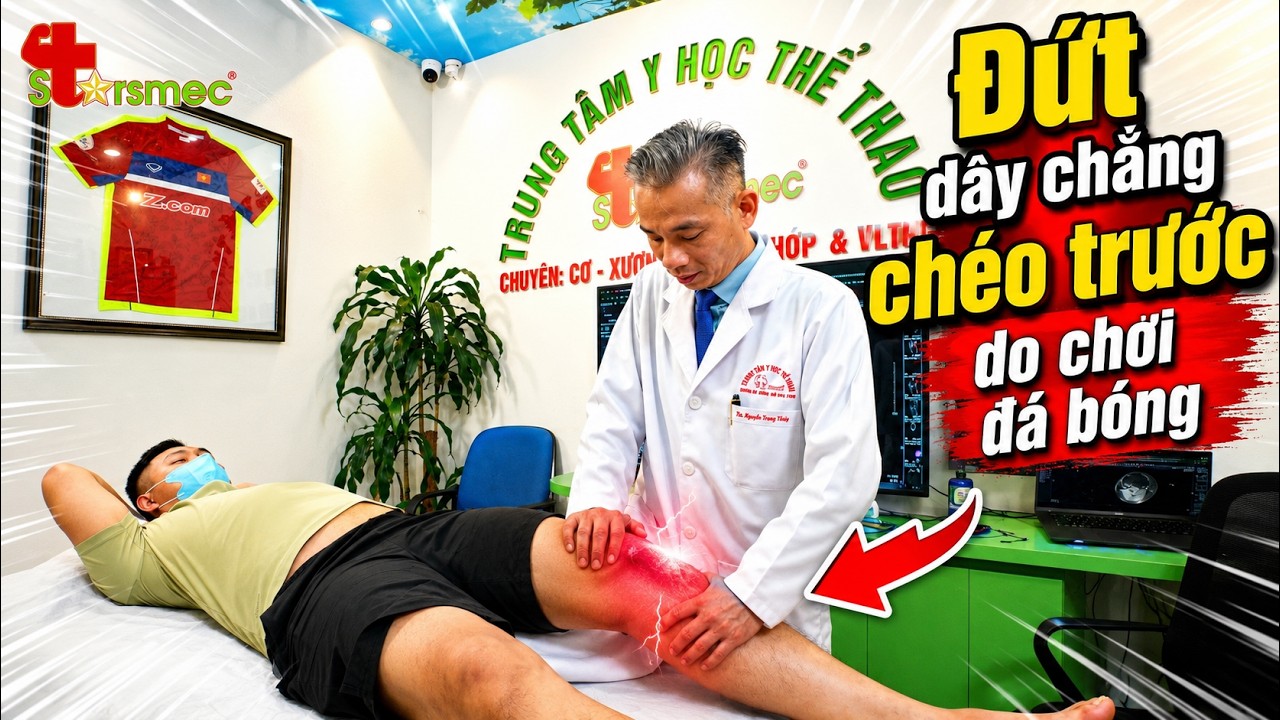 Chấn Thương Dây Chằng Chéo Trước Trong Bóng Đá: Nguyên Nhân, Dấu Hiệu Và Cách Điều Trị Hiệu Quả