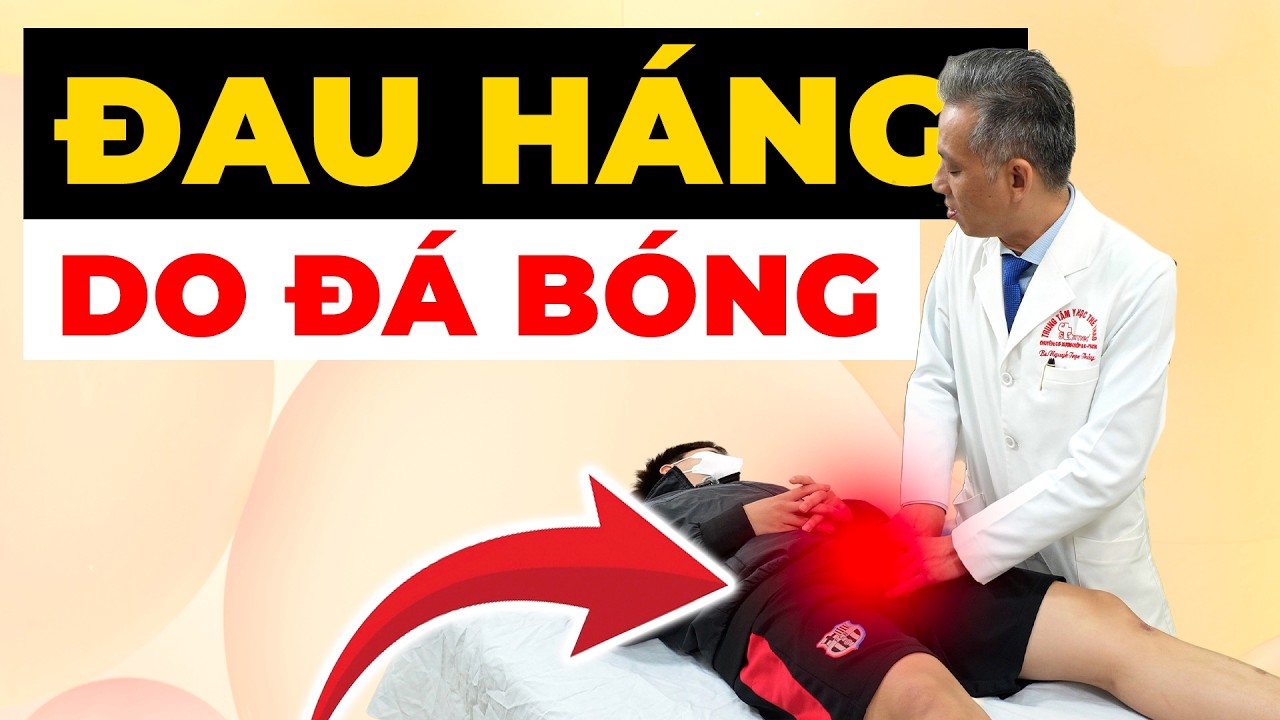 Đau háng khi đá bóng: Chấn thương nhiều người chủ quan nhưng có thể kéo dài dai dẳng