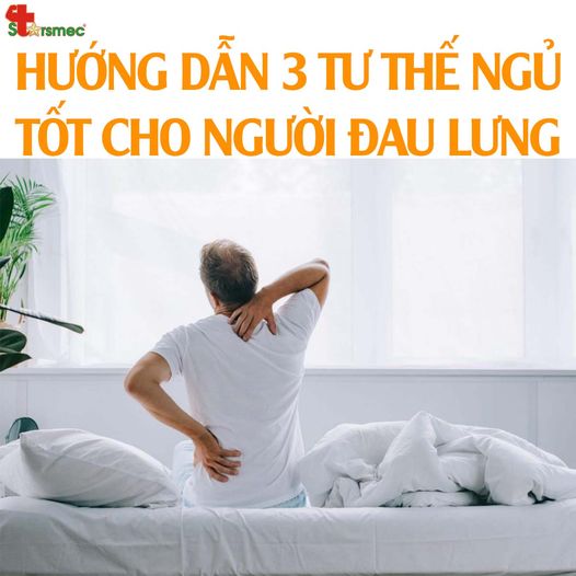 Hướng dẫn 3 TƯ THẾ NGỦ tốt cho người bị ĐAU LƯNG