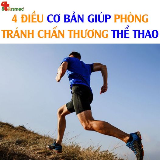 4 Điều cơ bản nên biết để phòng tránh chấn thương thể thao