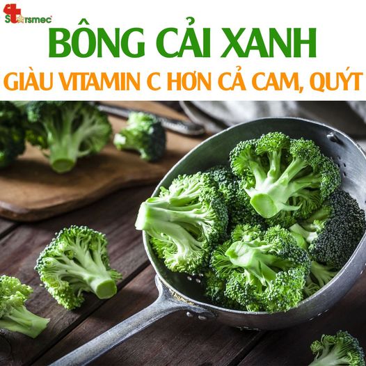 Bông cải xanh - Một loại rau "giàu" Vitamin C hơn cả trái cây họ cam, quýt