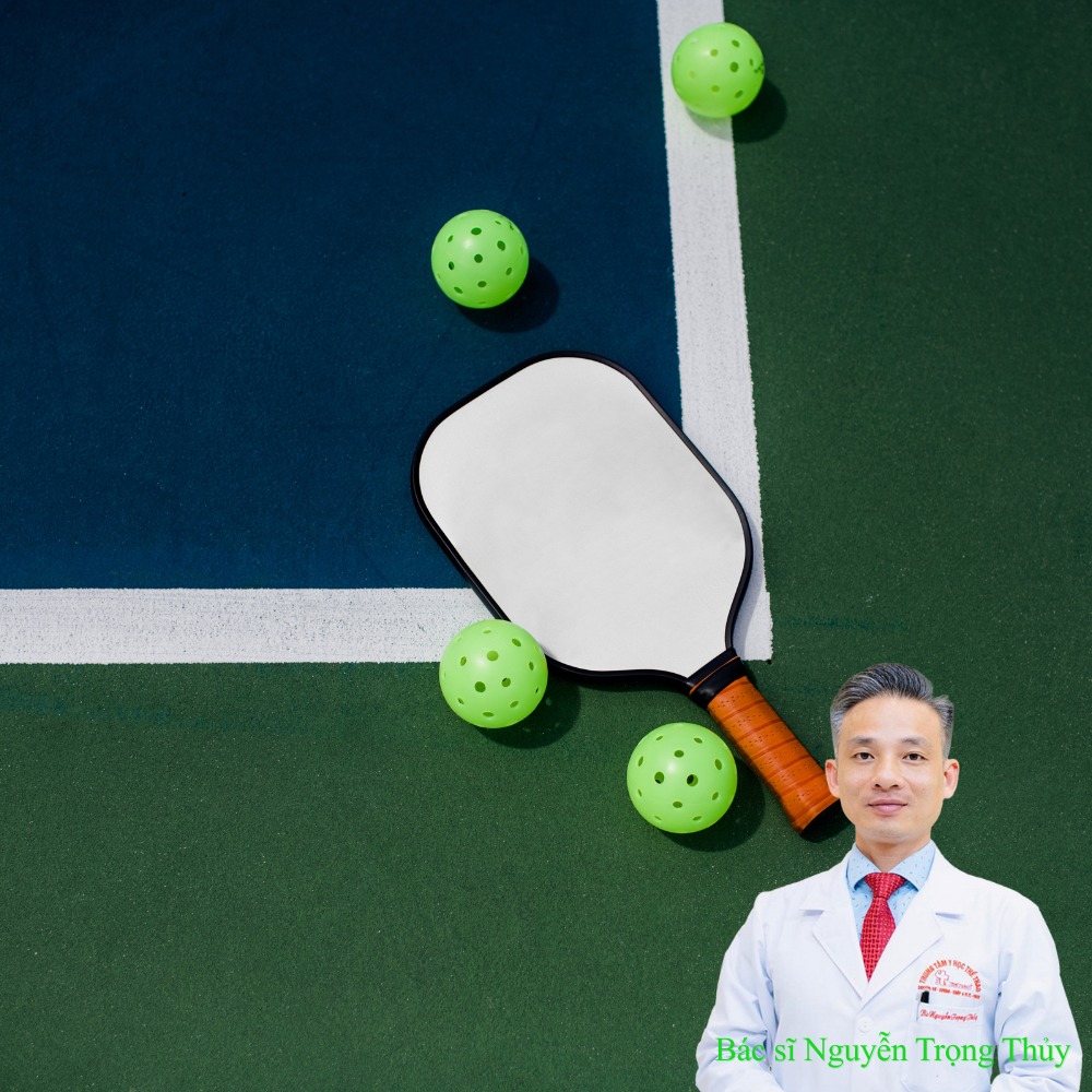 Điều trị chấn thương khi chơi Pickleball ở mức độ nhẹ tại nhà