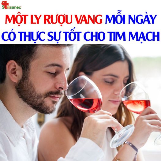 Một ly RƯỢU VANG mỗi ngày có thực sự tốt cho hệ tim mạch của bạn?