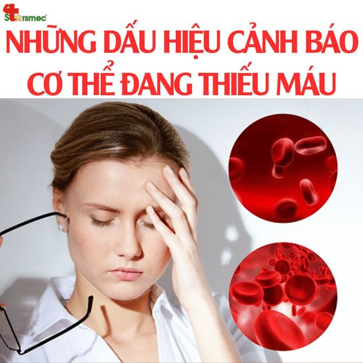 Những DẤU HIỆU cảnh báo cơ thể đang bị THIẾU MÁU